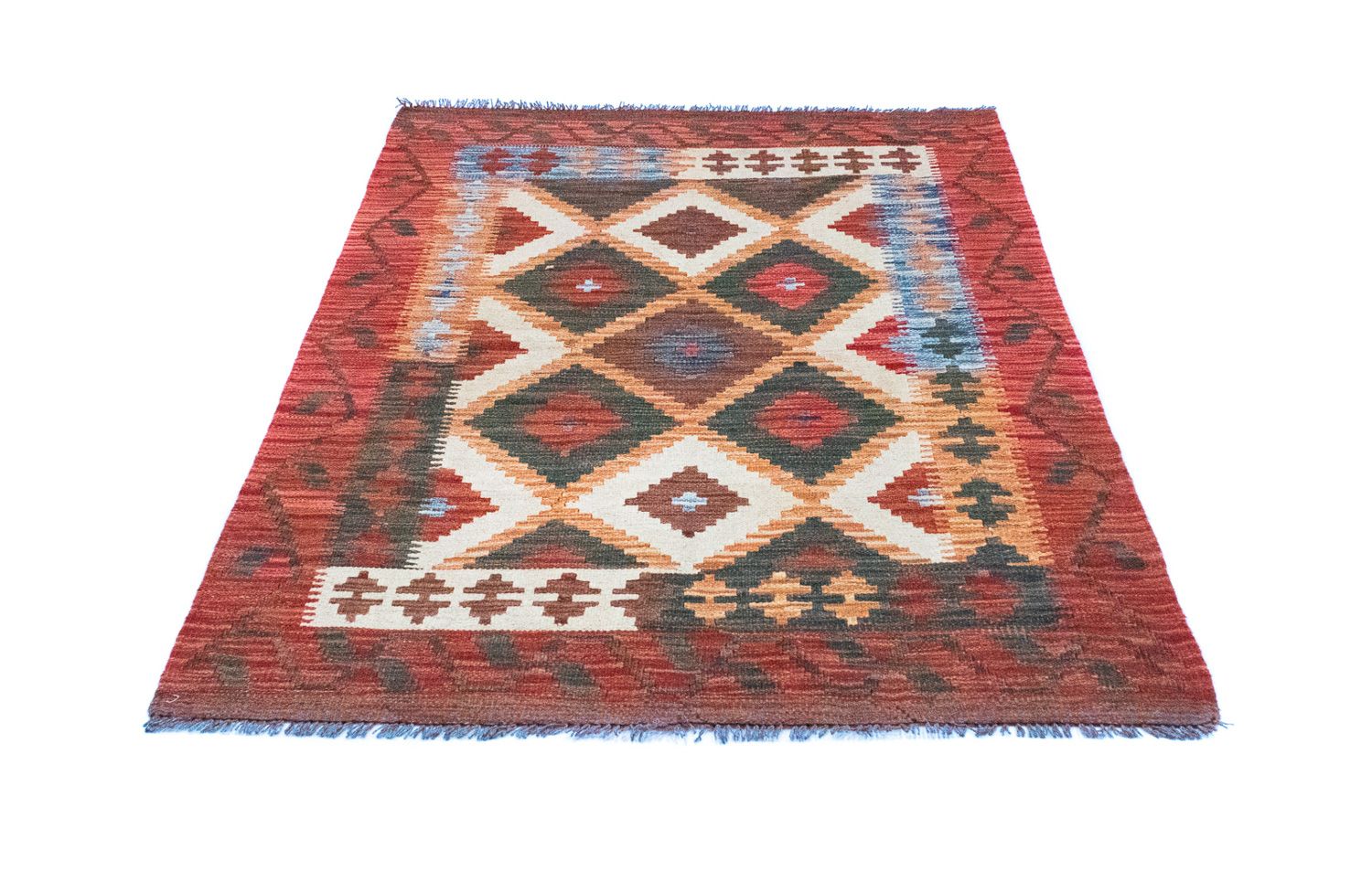 Tapis Kelim - Oriental - 152 x 104 cm - multicolore