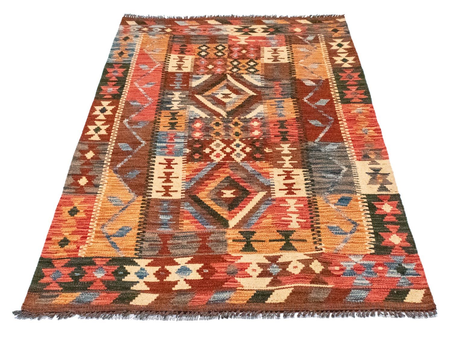 Tapis Kelim - Oriental - 159 x 103 cm - multicolore
