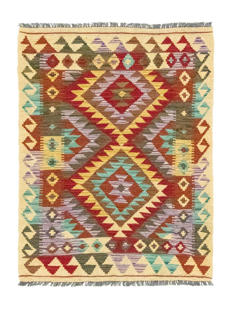 Tapis Kelim - Oriental - 109 x 80 cm - multicolore