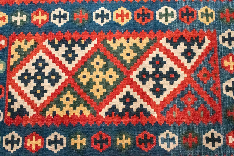 Tapis Kelim - Oriental - 129 x 87 cm - multicolore