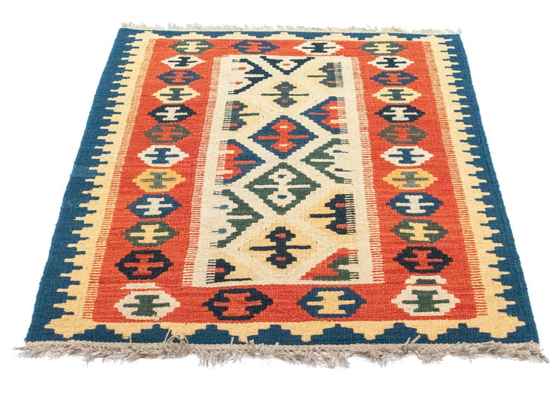 Tapis Kelim - Oriental - 121 x 82 cm - beige