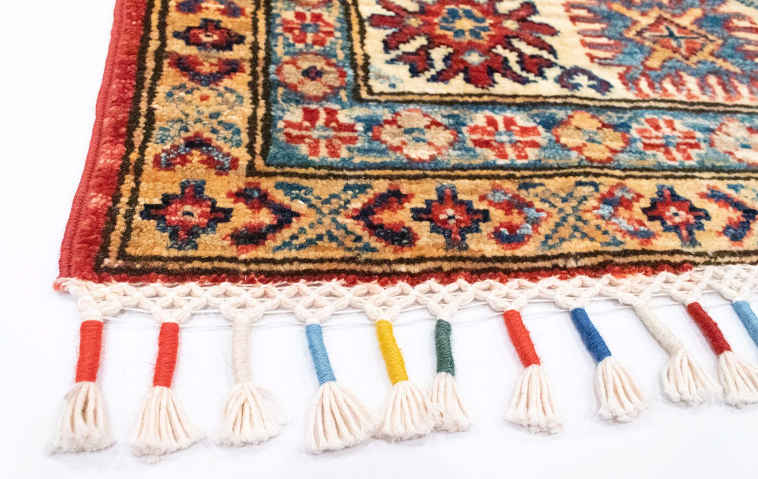 Tapis Ziegler - Kazak - 292 x 206 cm - bleu