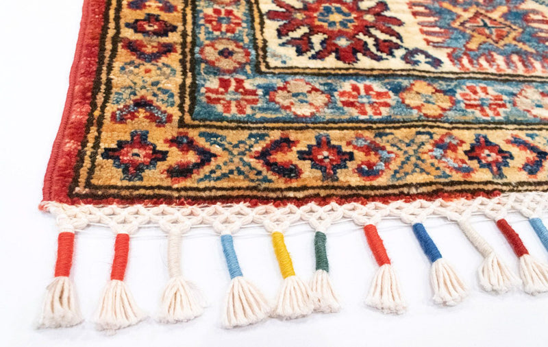 Tapis Ziegler - Kazak - 292 x 206 cm - bleu