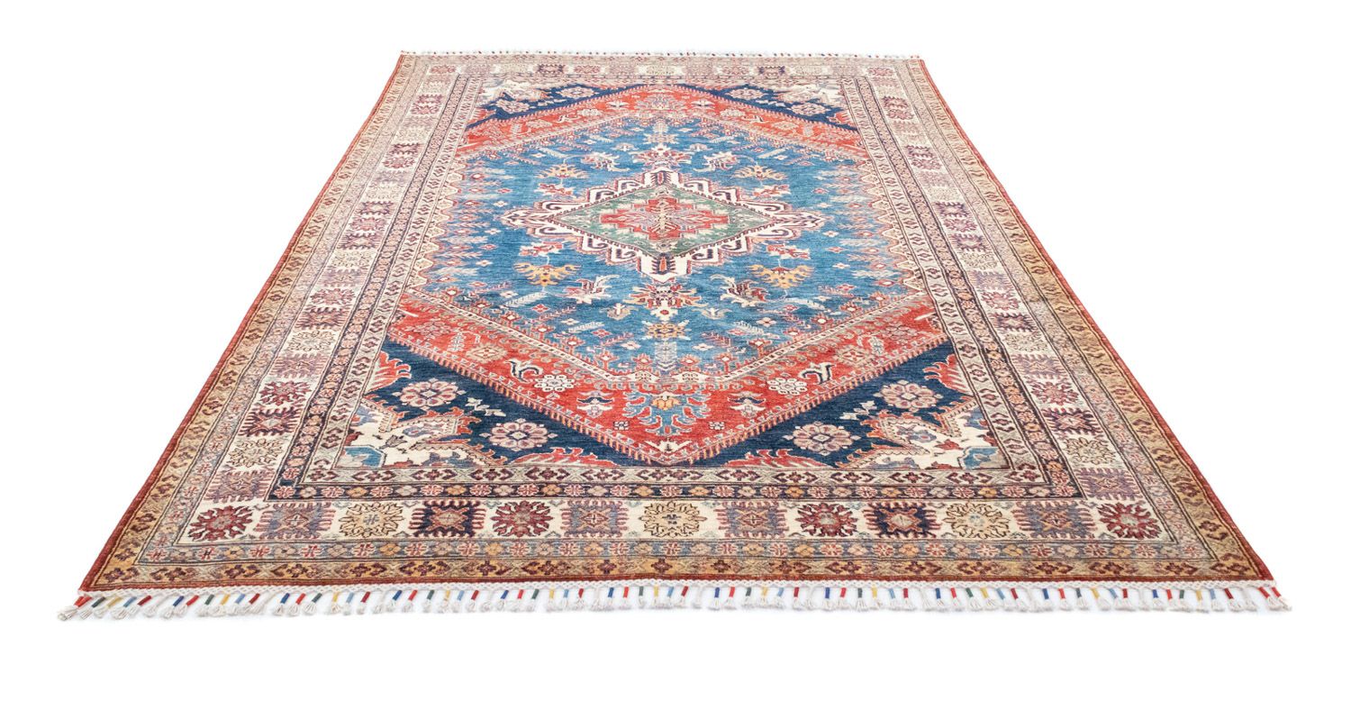 Tapis Ziegler - Kazak - 292 x 206 cm - bleu