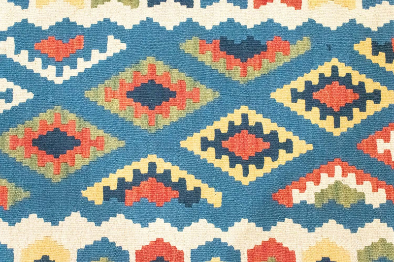 Tapis Kelim - Oriental - 121 x 80 cm - bleu