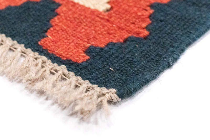Tapis Kelim - Oriental - 121 x 80 cm - bleu