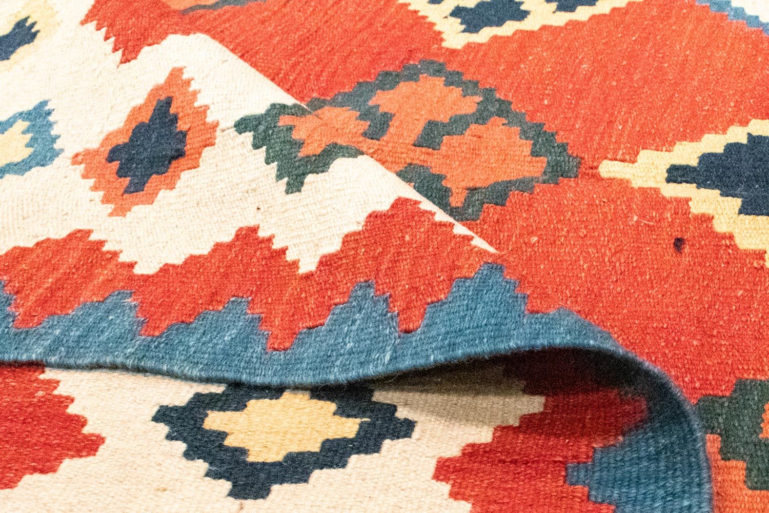 Tapis Kelim - Oriental - 240 x 166 cm - orange