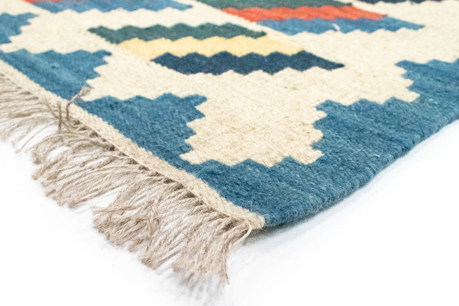 Tapis Kelim - Oriental - 250 x 165 cm - bleu