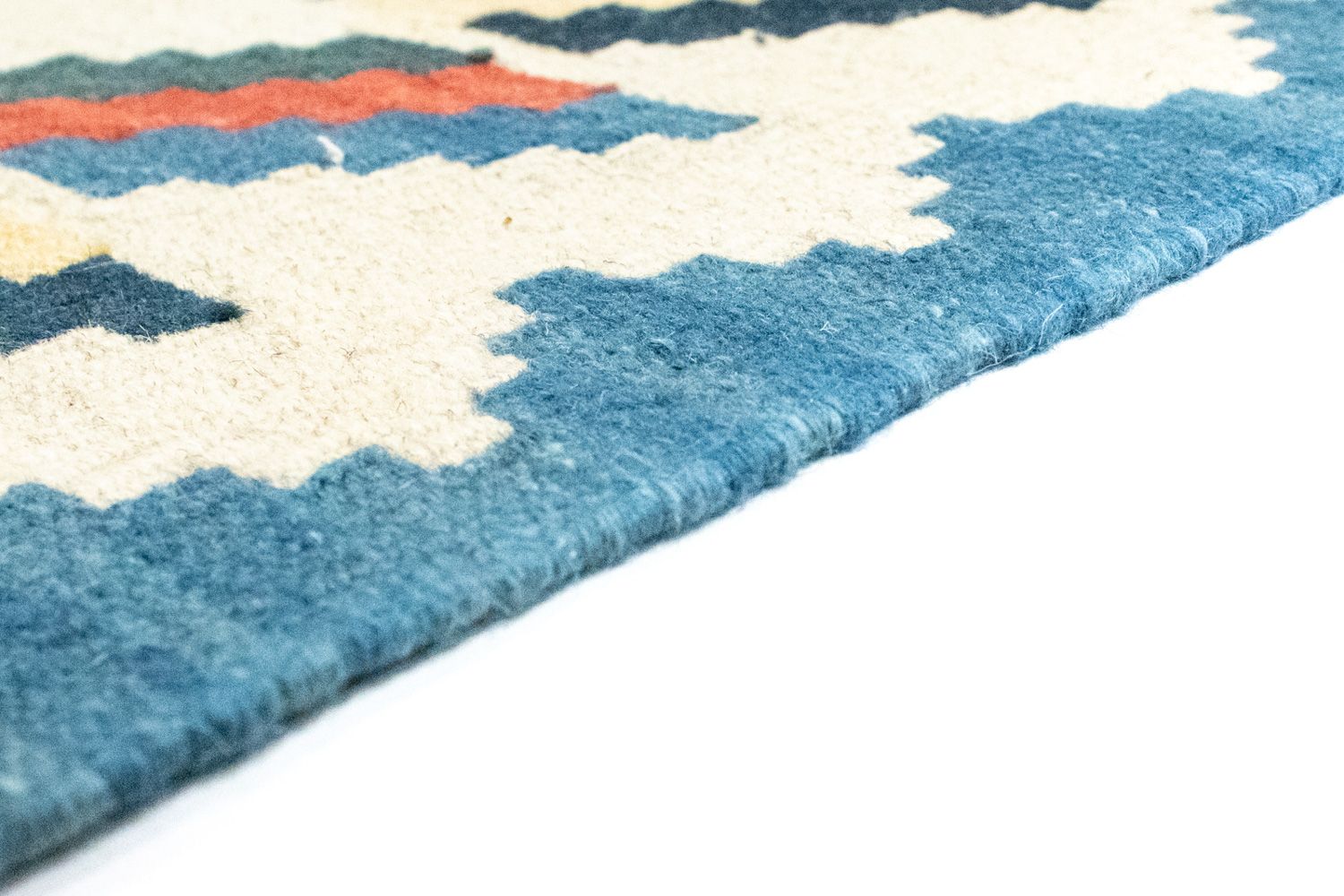 Tapis Kelim - Oriental - 250 x 165 cm - bleu