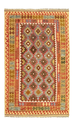 Tapis Kelim - Oriental - 255 x 153 cm - orange