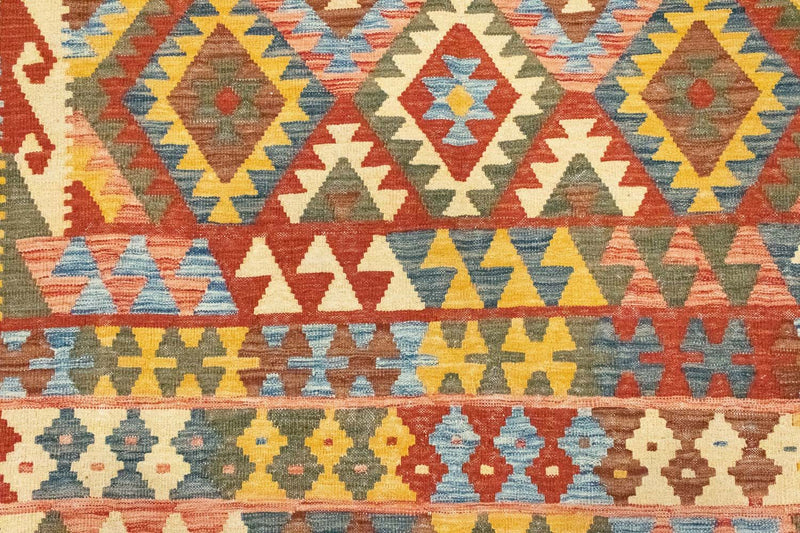 Tapis Kelim - Oriental - 300 x 207 cm - marron