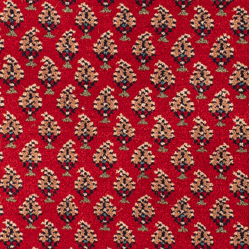 Tapis oriental - Mir - Indus - 90 x 60 cm - rouge foncé