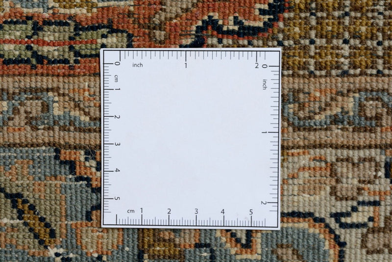 Orientteppich - Ghom - Indus - 306 x 211 cm - dunkelbeige