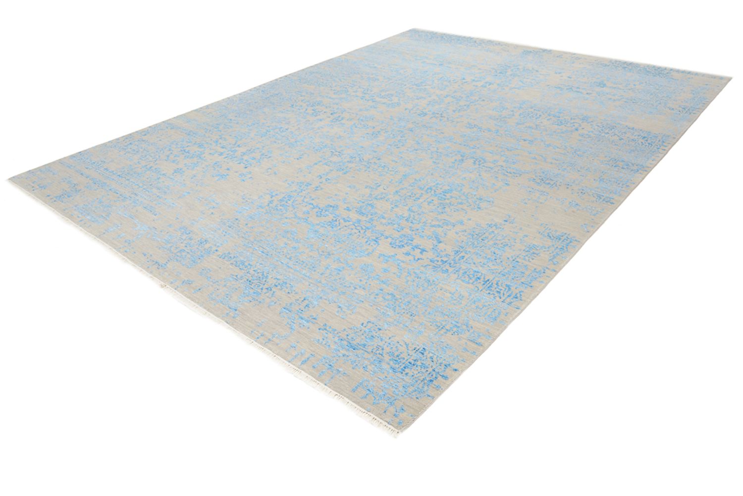 Tapis design - 308 x 246 cm - bleu