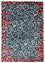 Tapis design - 242 x 171 cm - gris foncé