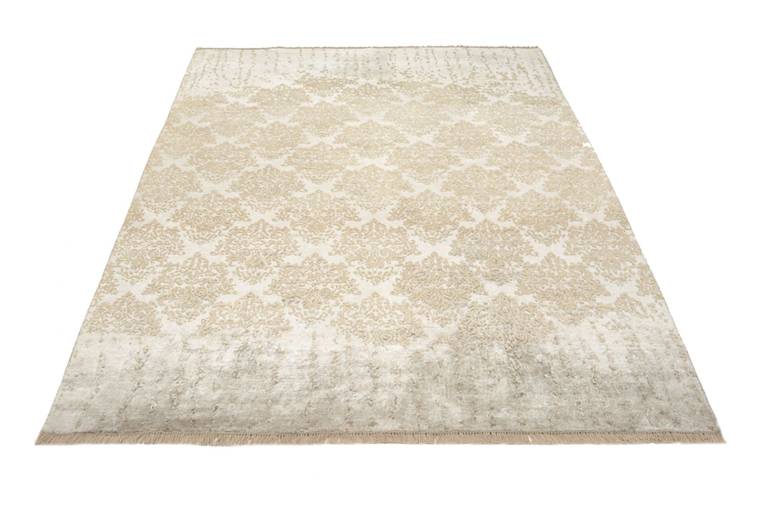 Designer Teppich - 237 x 170 cm - olivgrün