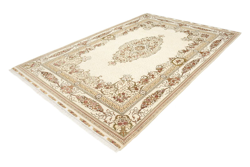 Tapis oriental - Tabriz - 304 x 209 cm - crème