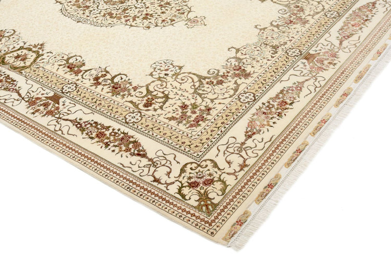 Tapis oriental - Tabriz - 304 x 209 cm - crème