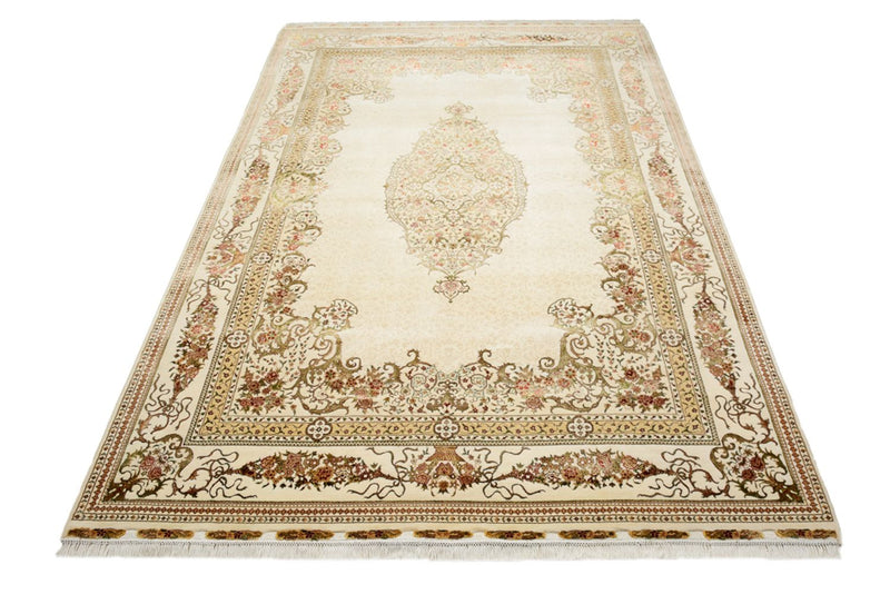 Tapis oriental - Tabriz - 304 x 209 cm - crème