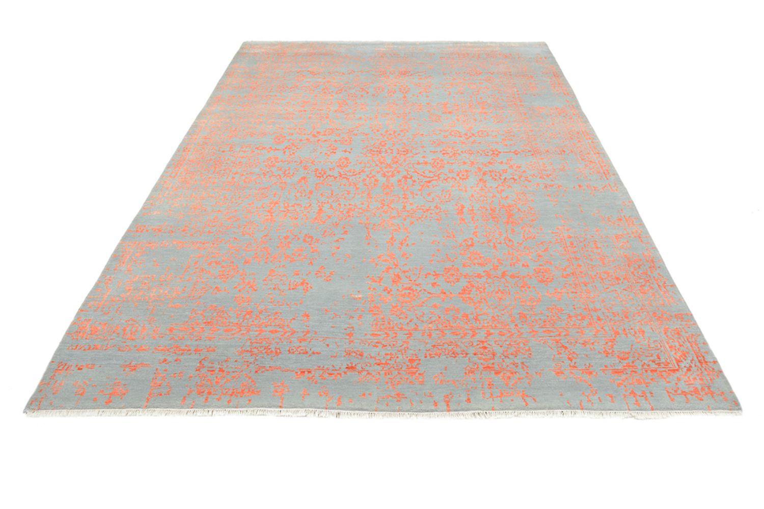 Tapis design - 292 x 199 cm - saumon