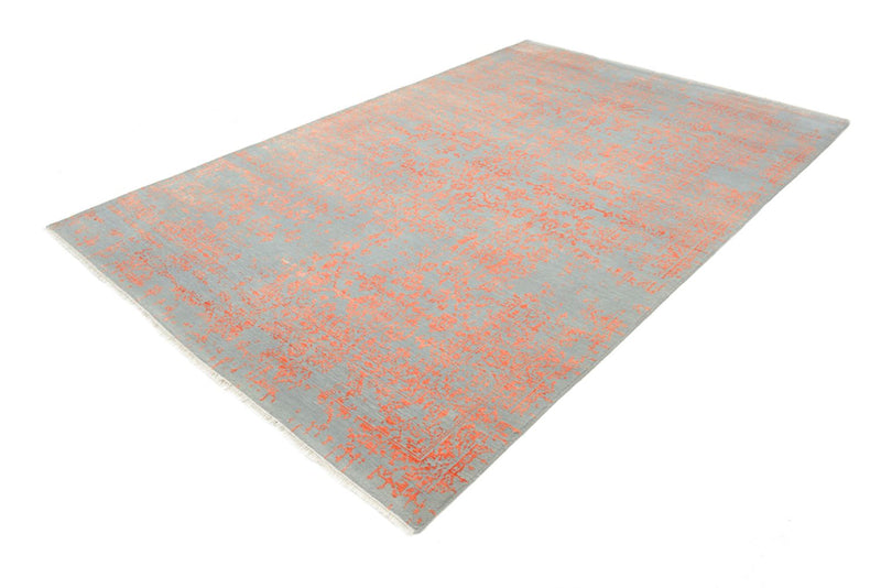 Tapis design - 292 x 199 cm - saumon
