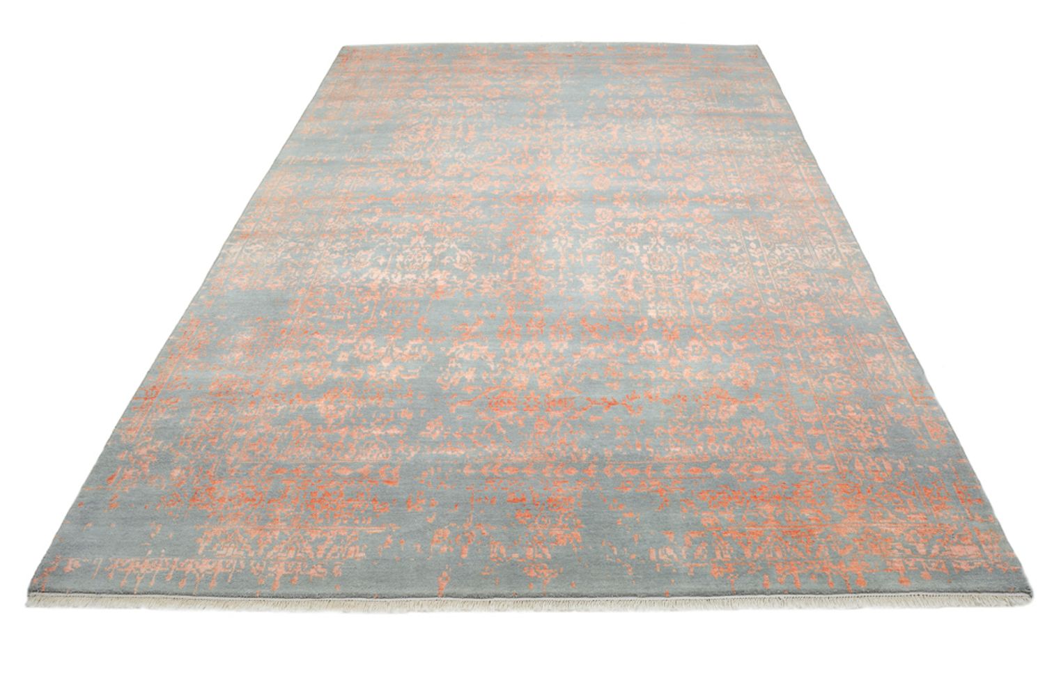 Tapis design - 292 x 199 cm - saumon