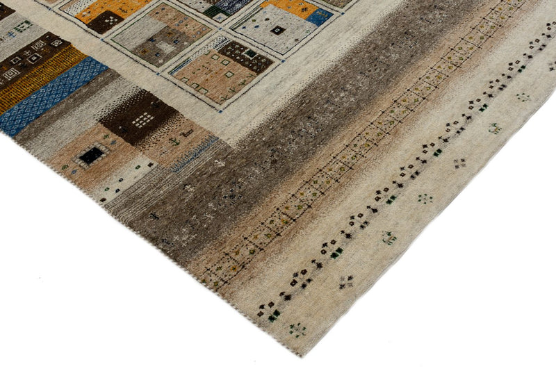 Tapis Gabbeh - Loribaft Indus - 248 x 166 cm - multicolore