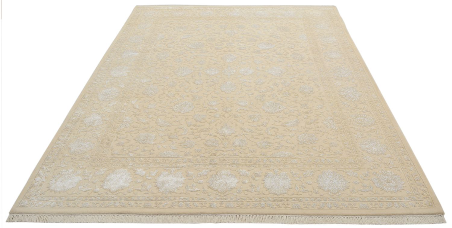 Tapis oriental - 254 x 204 cm - beige clair