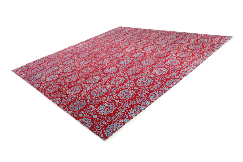 Designer Teppich quadratisch  - 321 x 319 cm - hellrot
