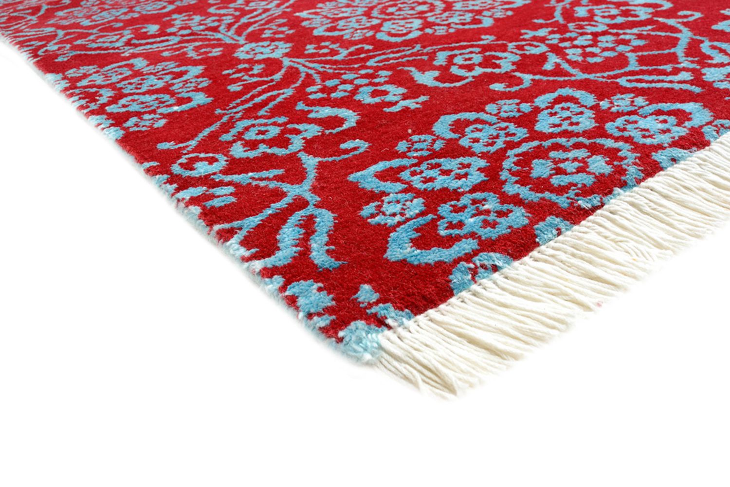 Designer Teppich quadratisch  - 321 x 319 cm - hellrot