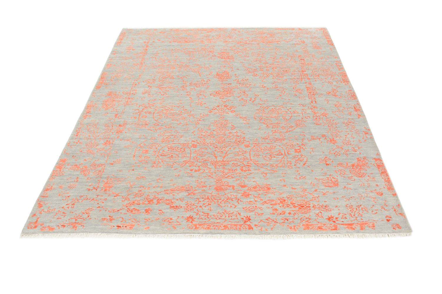 Designer Teppich - 260 x 202 cm - orange