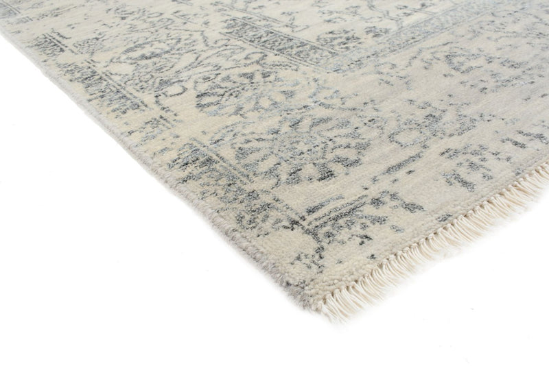 Tapis design - 186 x 124 cm - gris clair