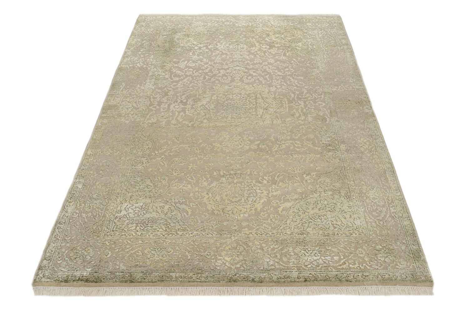 Designer Teppich - 199 x 139 cm - sand