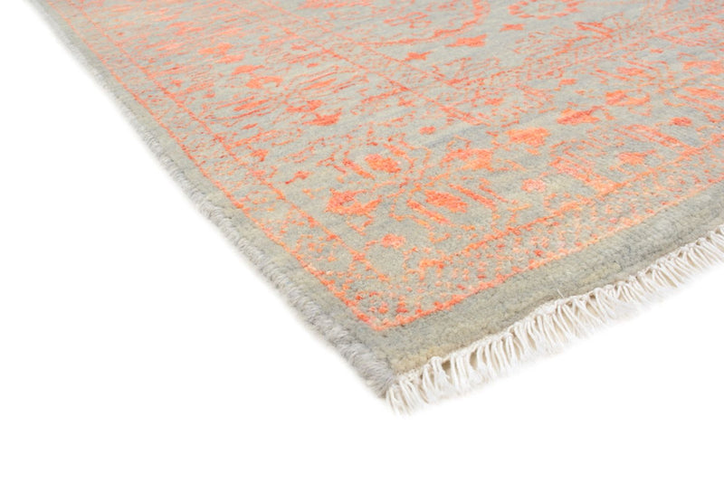 Designer Teppich - 185 x 124 cm - grau