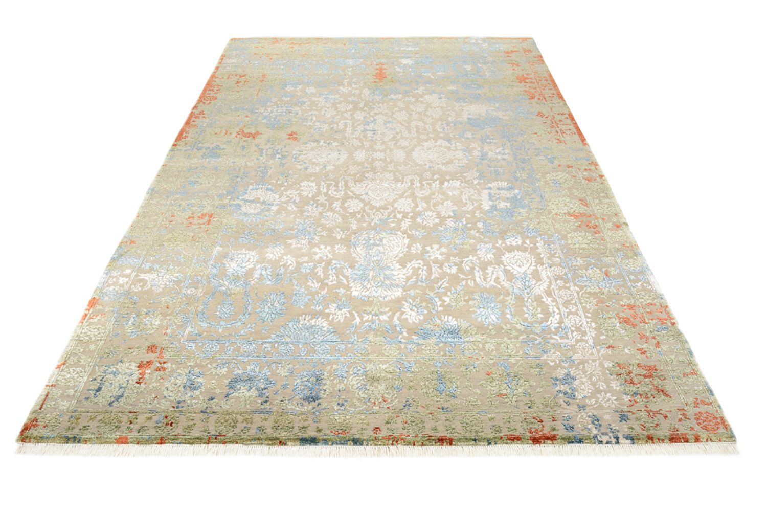 Designer Teppich - 304 x 201 cm - mehrfarbig