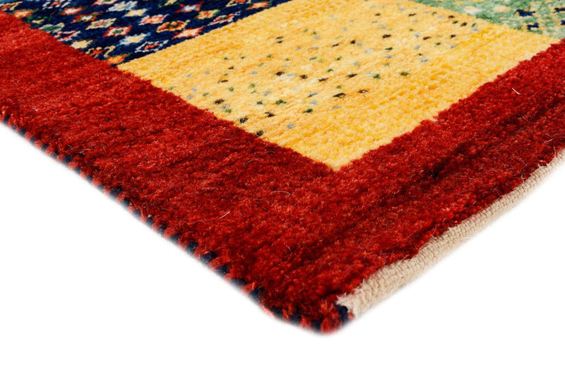 Tapis Gabbeh - Loribaft Indus - 89 x 64 cm - multicolore