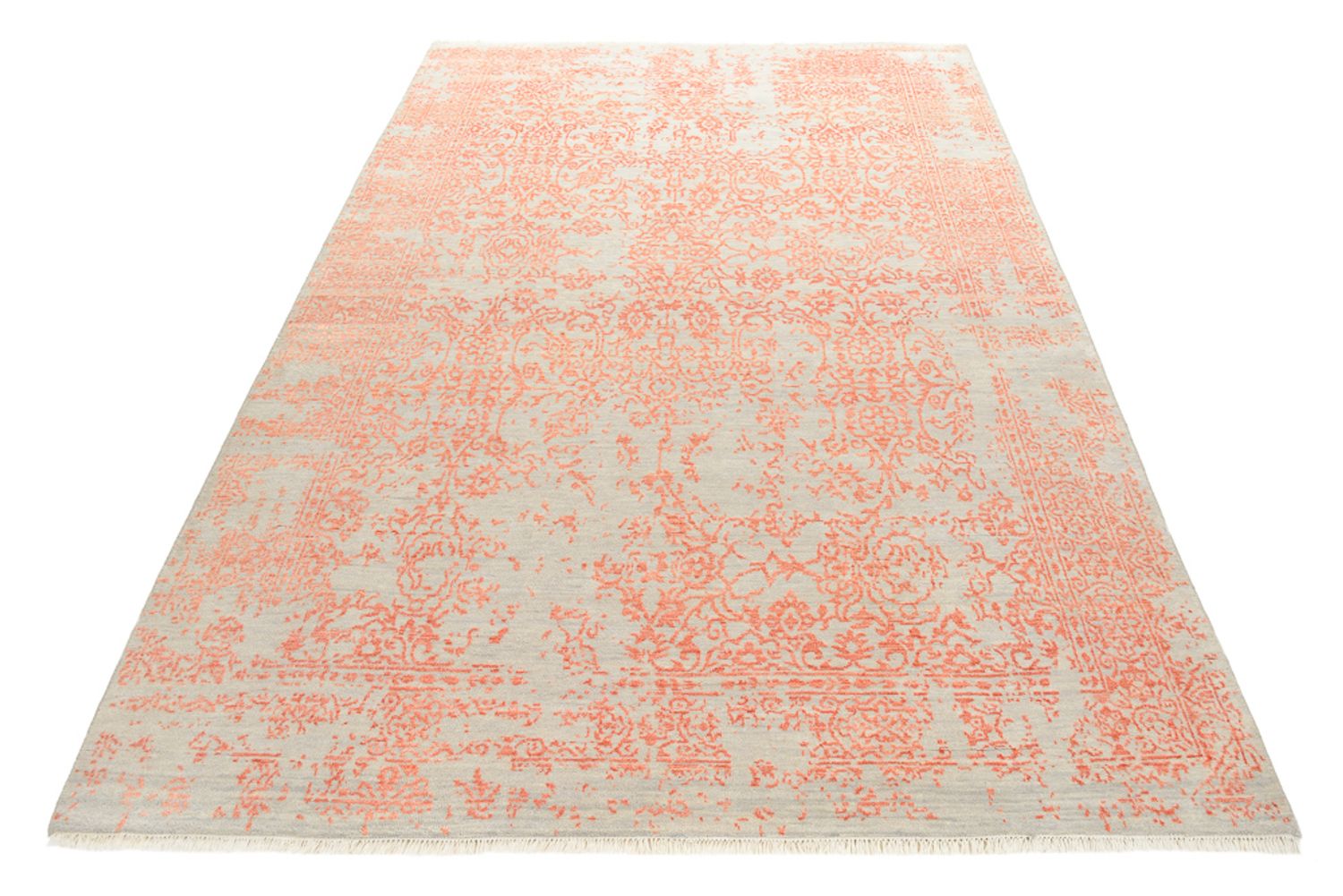 Designer Teppich - 238 x 164 cm - grau
