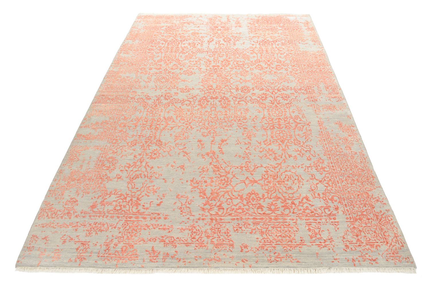 Designer Teppich - 251 x 166 cm - grau