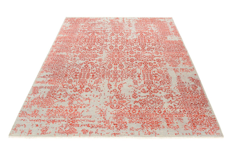 Designer Teppich - 297 x 245 cm - hellrot