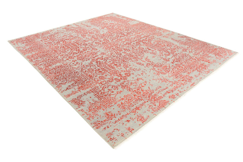 Designer Teppich - 297 x 245 cm - hellrot