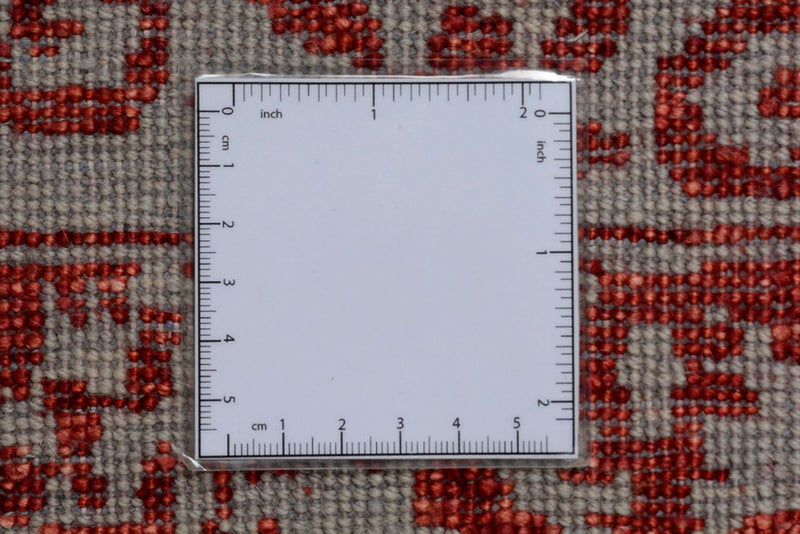 Designer Teppich - 297 x 245 cm - hellrot