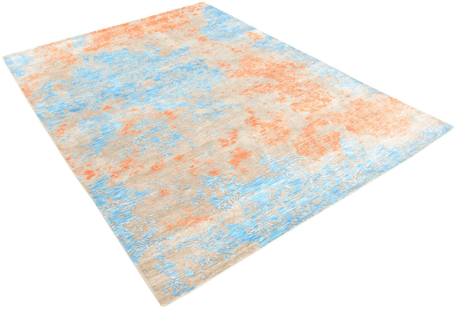 Designer Teppich - 243 x 175 cm - mehrfarbig