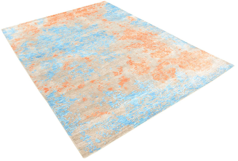 Designer Teppich - 243 x 175 cm - mehrfarbig