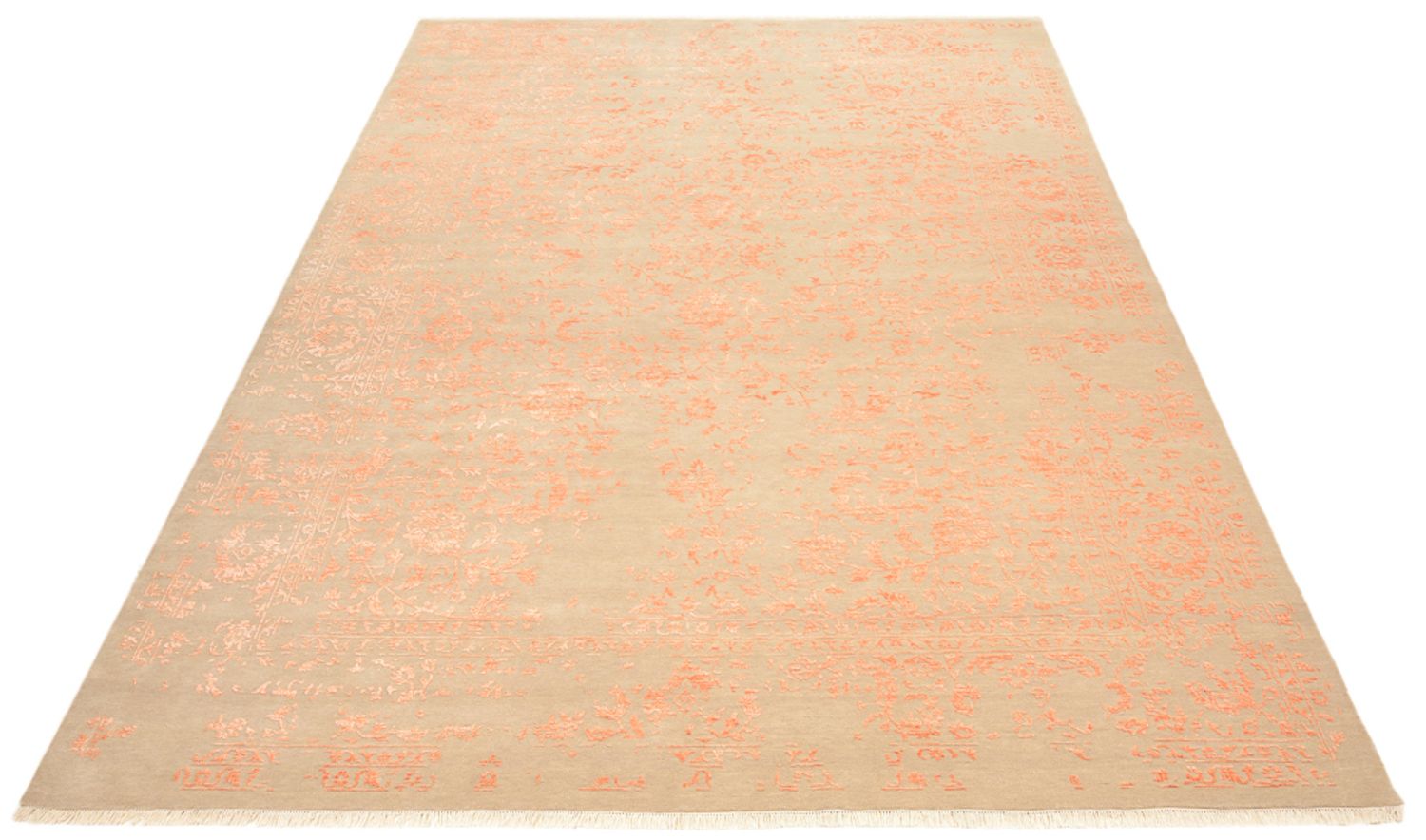 Designer Teppich - 393 x 300 cm - orange