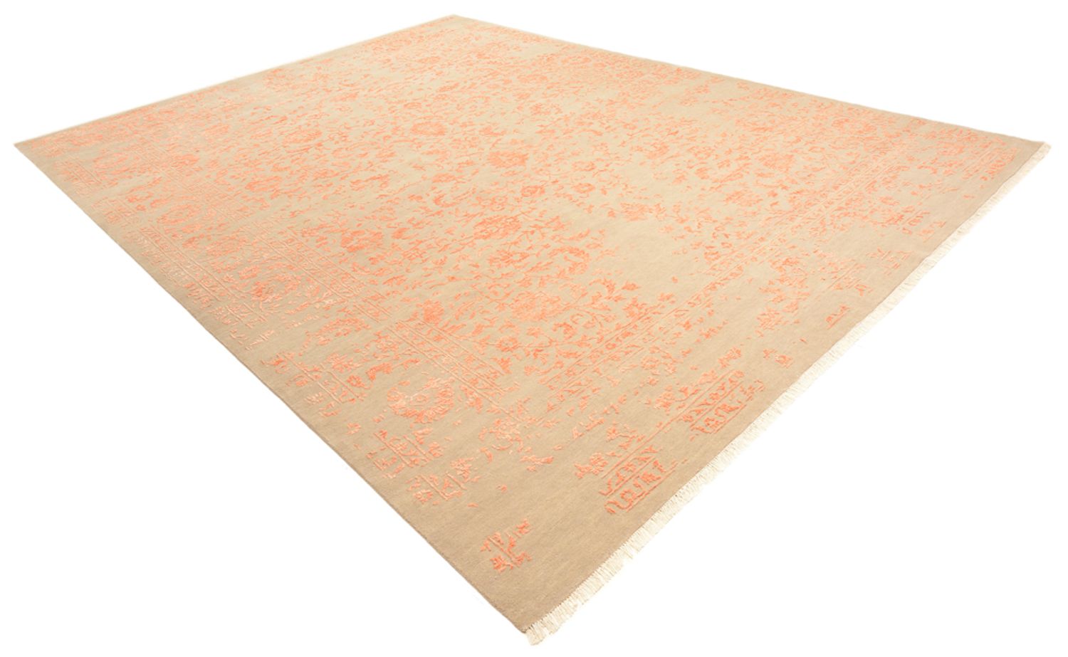 Designer Teppich - 393 x 300 cm - orange