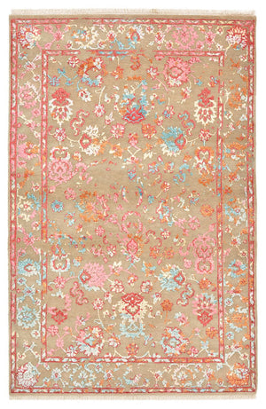 Designer Teppich - 179 x 118 cm - mehrfarbig