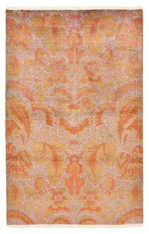 Designer Teppich - 184 x 119 cm - rost