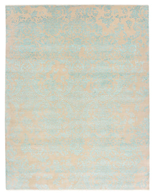 Designer Teppich - 309 x 244 cm - aqua