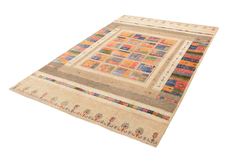 Tapis Gabbeh - Loribaft Indus - 244 x 171 cm - multicolore