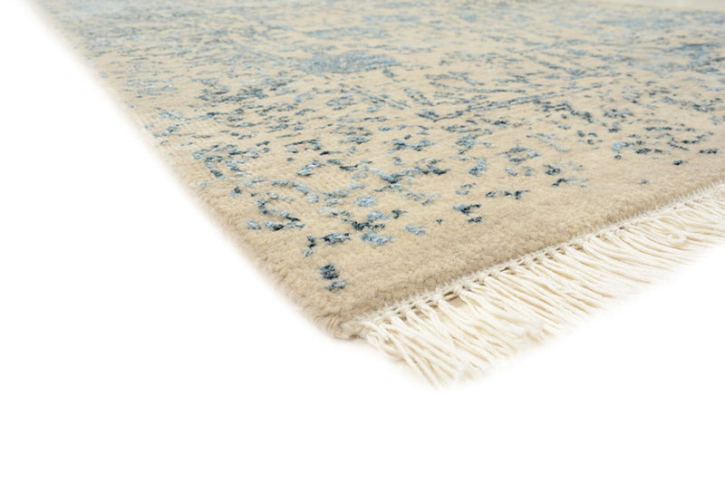 Designer Teppich - 137 x 78 cm - hellbeige